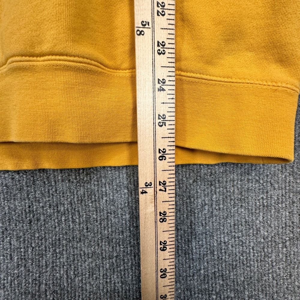 Obey Worldwide Hoodie Mens Large Oversized Yellow Distressed Sweatshirt PLS READ - Picture 8 of 12
